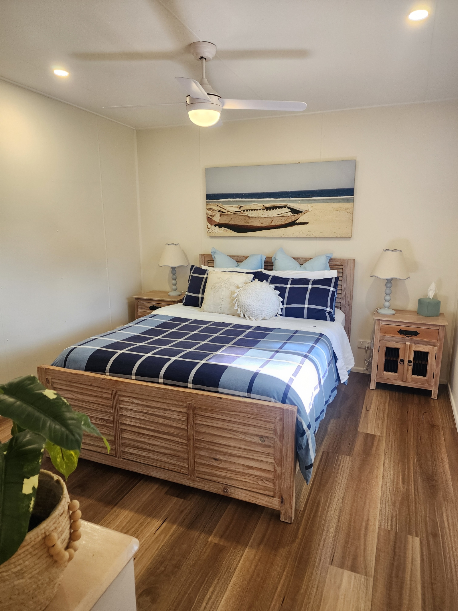 Schlafzimmer im kleinen Haus