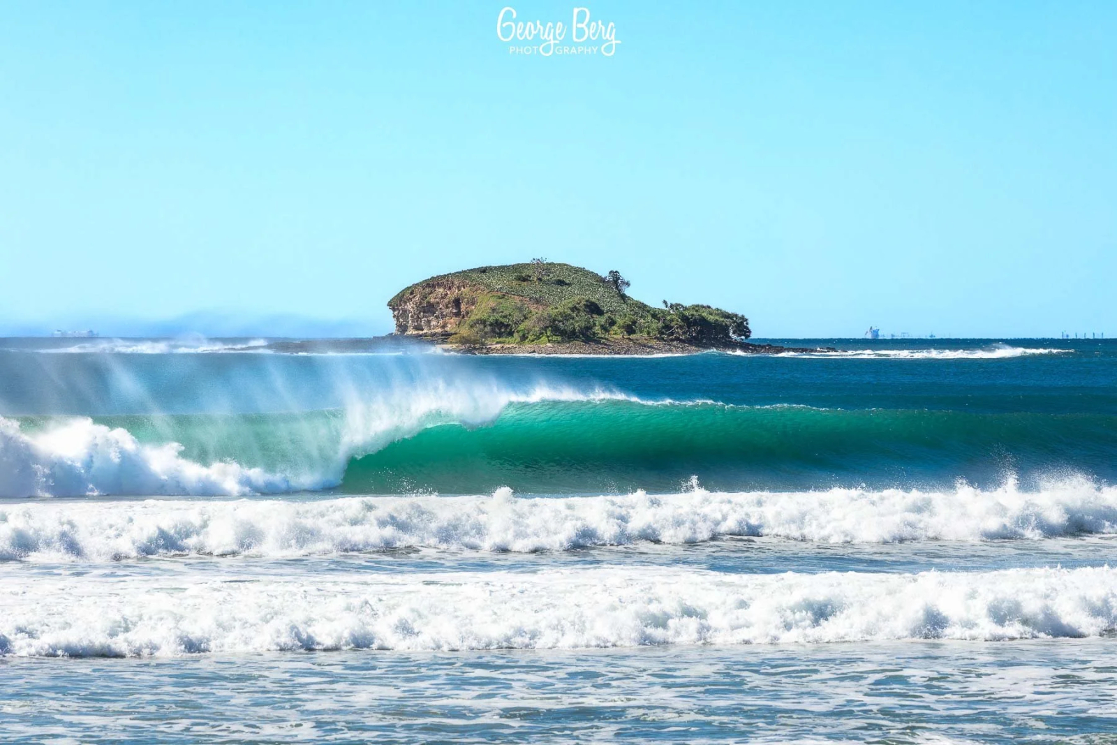 Surfs up dude on the Sunshine Coast, QLD, Australia.
