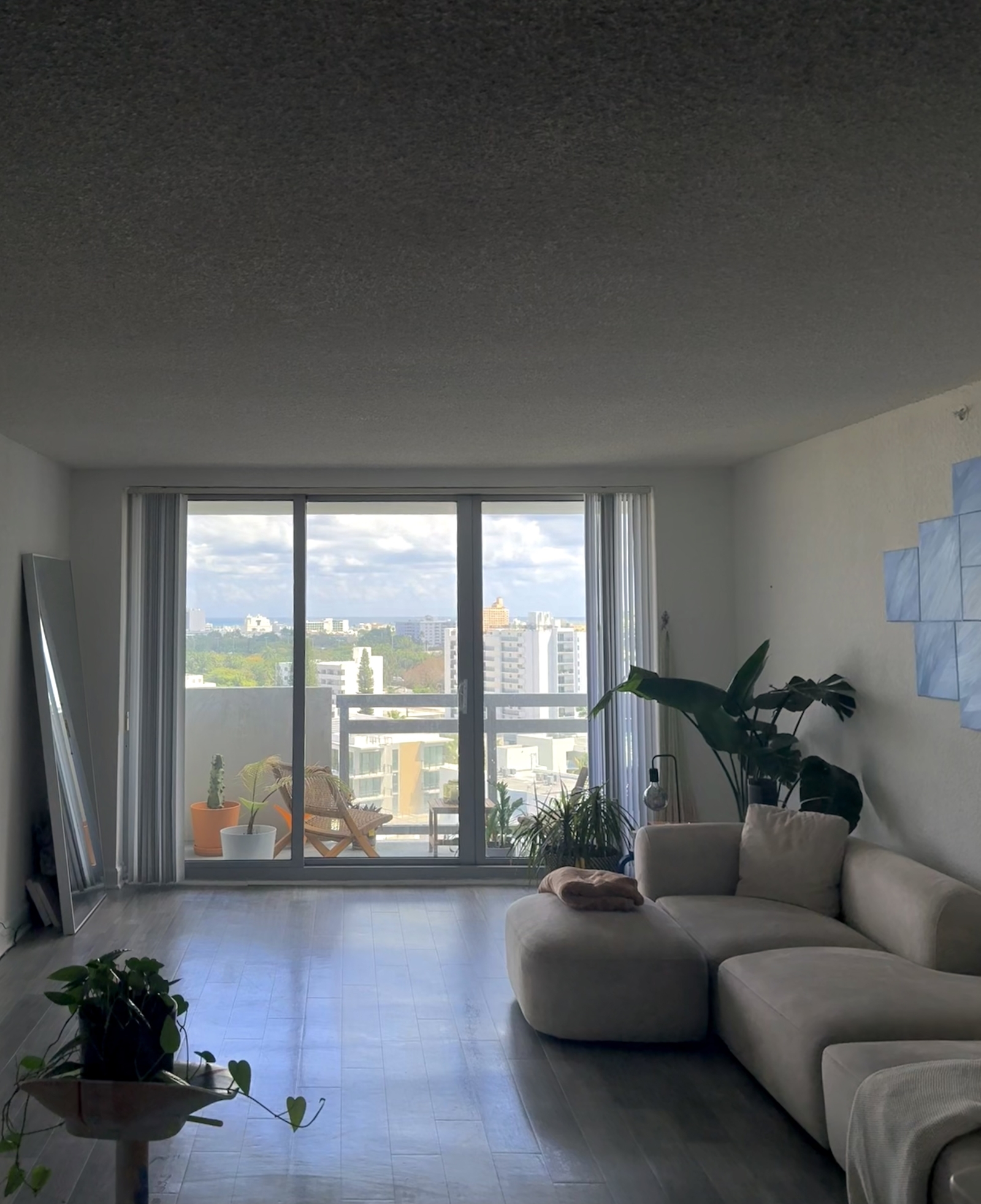 Sunny Artist’s Home in South Beach · Sunrise Balcony & Waterfront Pools