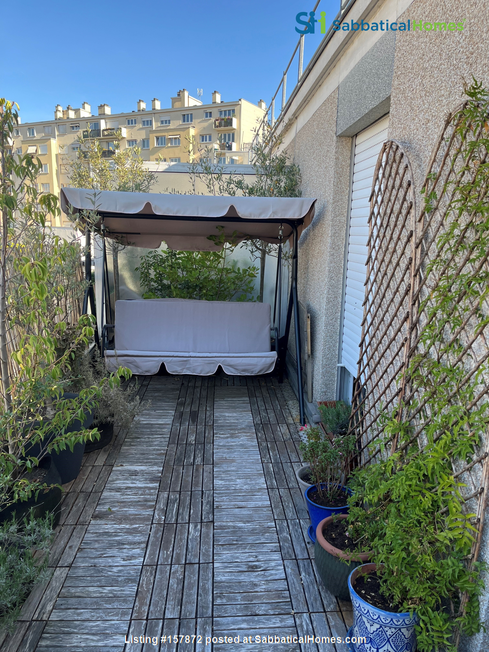 Quinta planta, terraza soleada y tranquila