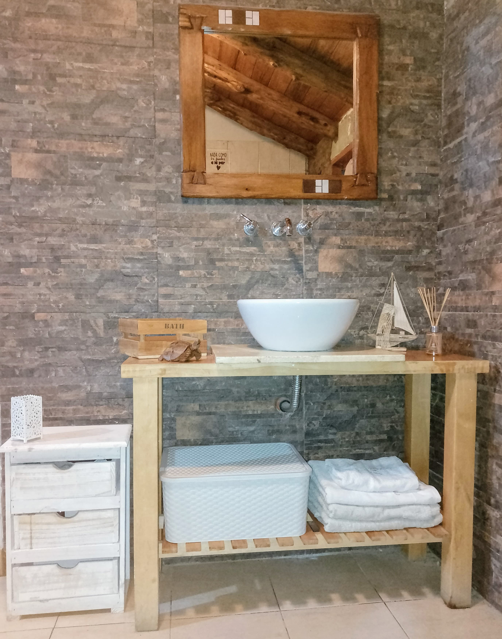 Chambre 5. Étage supérieur. Salle de bain privée avec salle de bain attenante