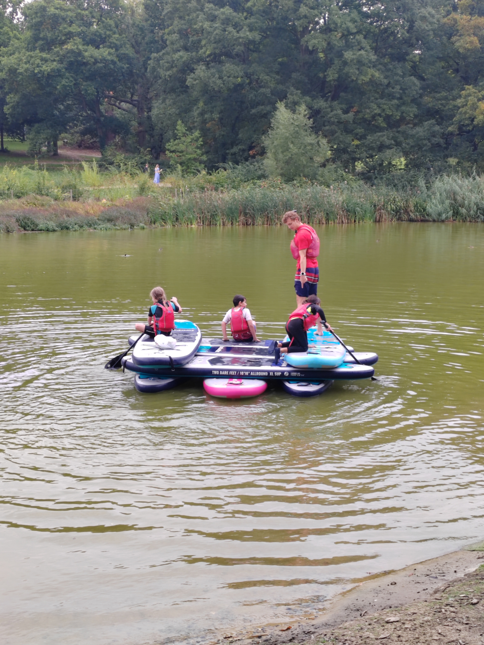 Paddle boarding at Beckenham place park, 20 minutes cycle or 5 minutes drive