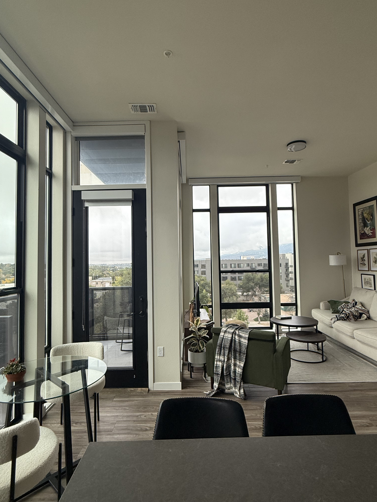 Downtown apartment in secure building. 2 bedrooms, heated pool, close to tons of Colorado activities