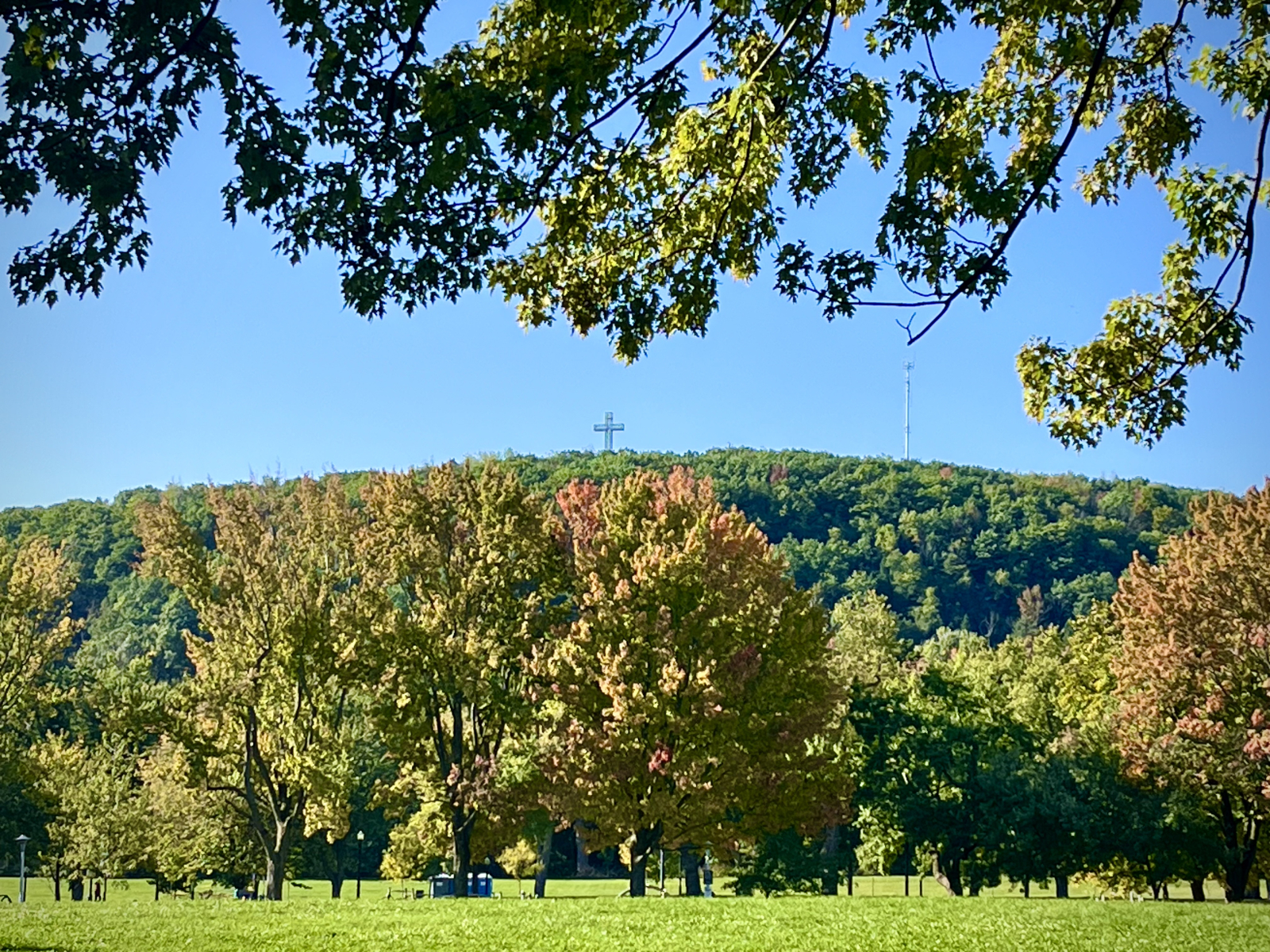 Jeanne Mance Park, auf dem Mount Royal, 30 Gehminuten von zu Hause entfernt.