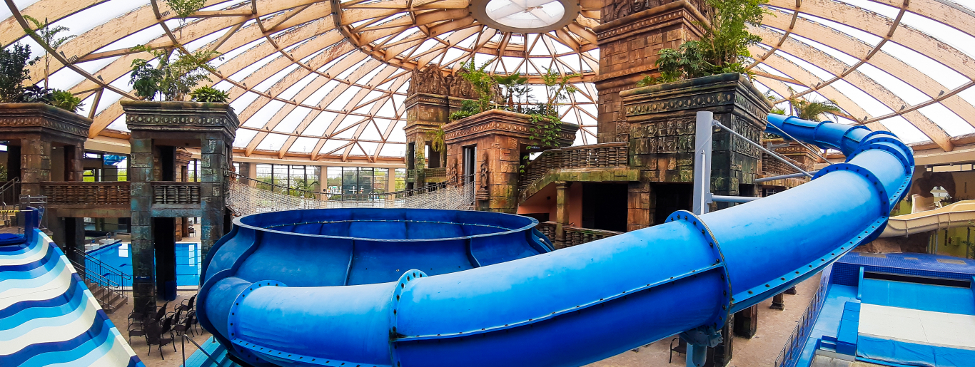 Aquaworld está a un corto trayecto en coche de nuestra casa