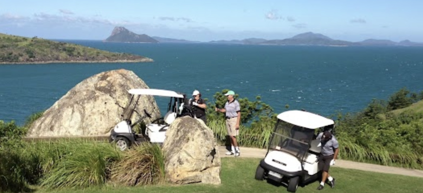 Hamilton Island Golf Course - a view on every hole!  Whale and dolphin spotting.  A lunch a Hamilton ...