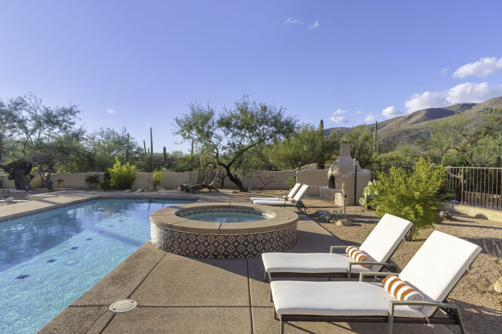 Heated Saltwater Pool and Hot Tub
