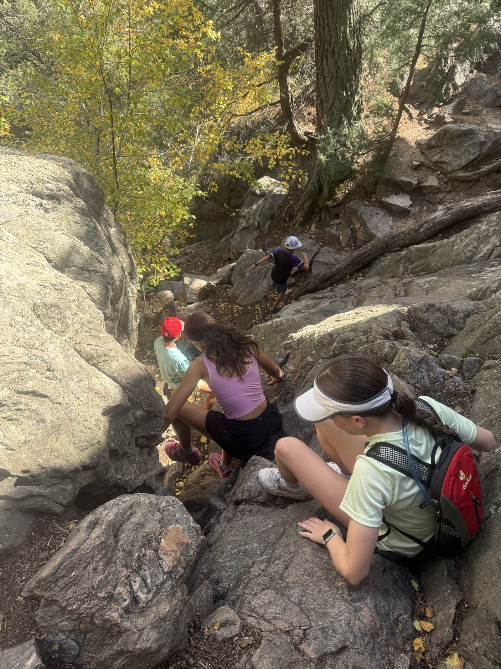 Hiking in the neighborhood