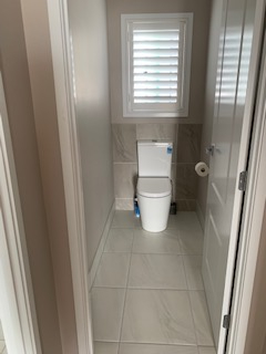 Toilet op de bovenste verdieping