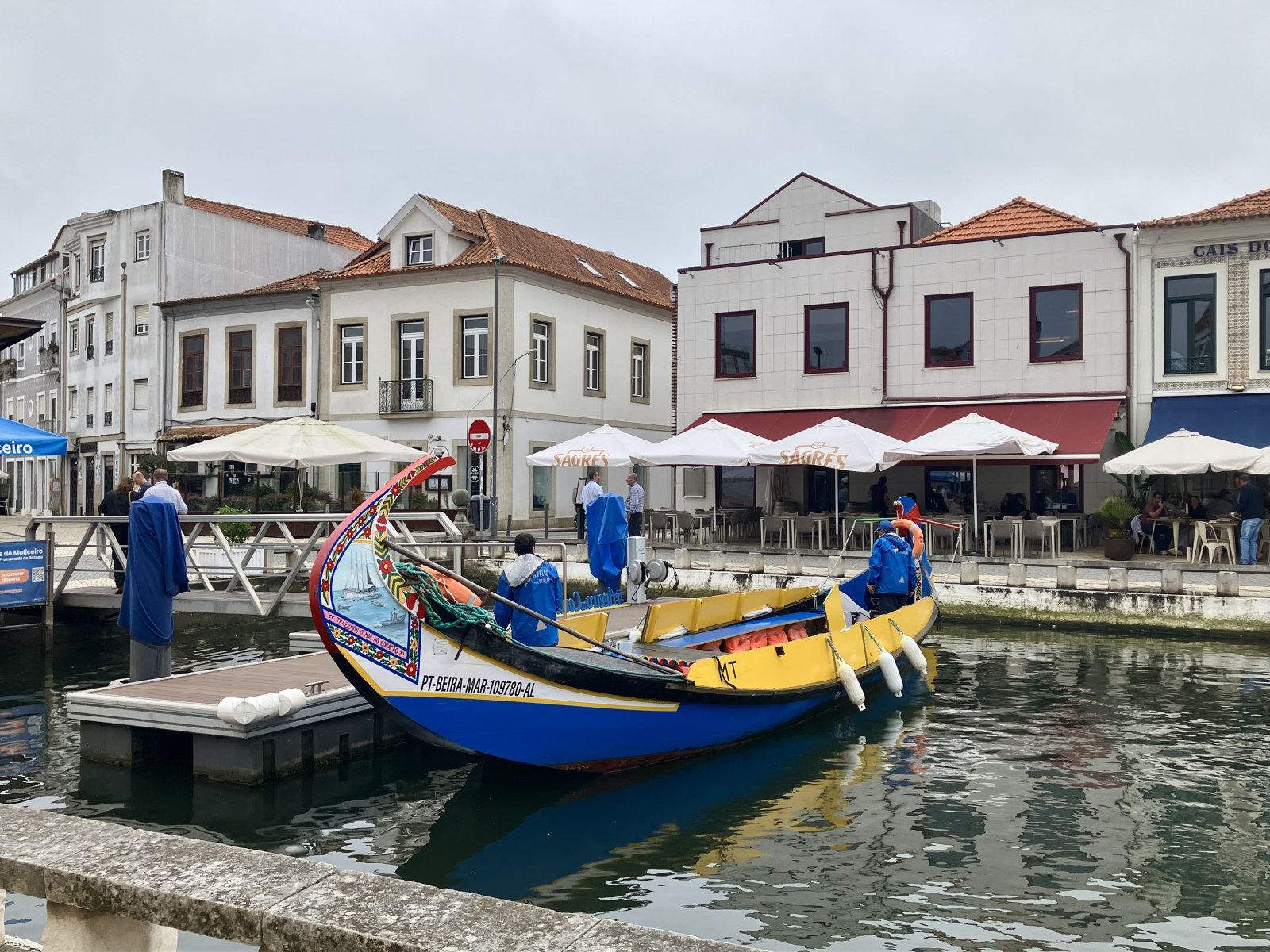 Beautiful Aveiro (a 30-min train or car ride away)