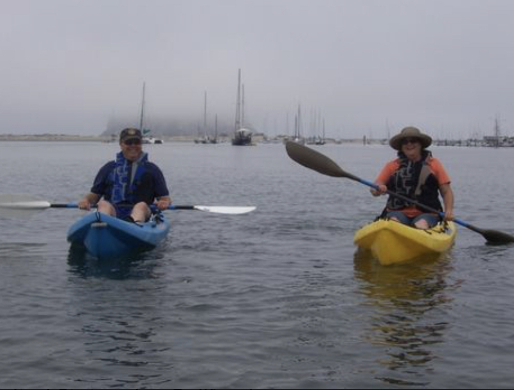 Kayaking in Morro Bay...