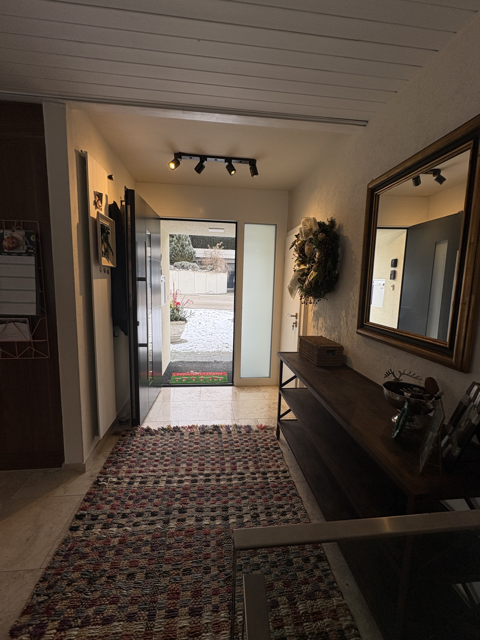 Entrance and front door