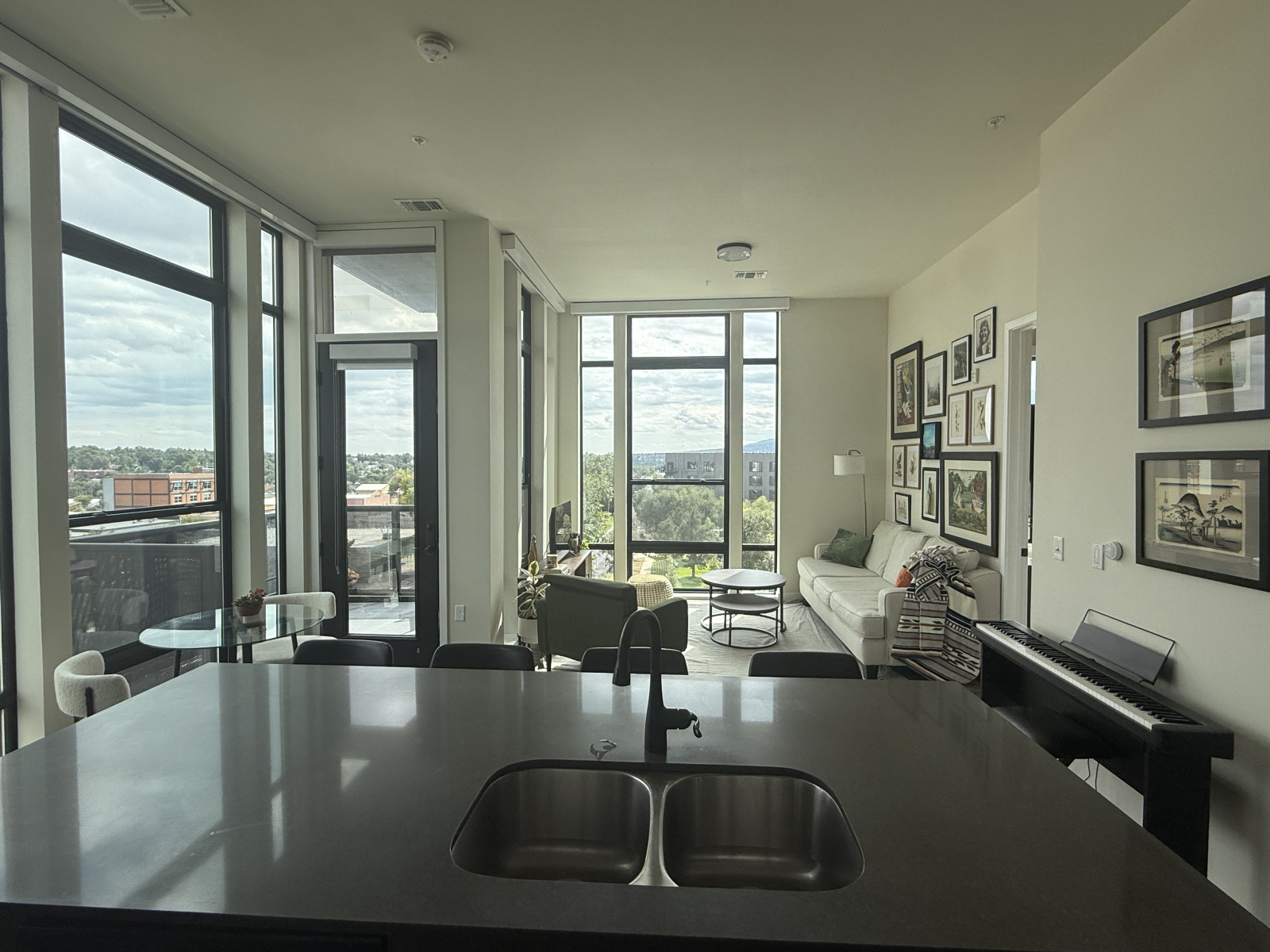 Downtown apartment in secure building. 2 bedrooms, heated pool, close to tons of Colorado activities