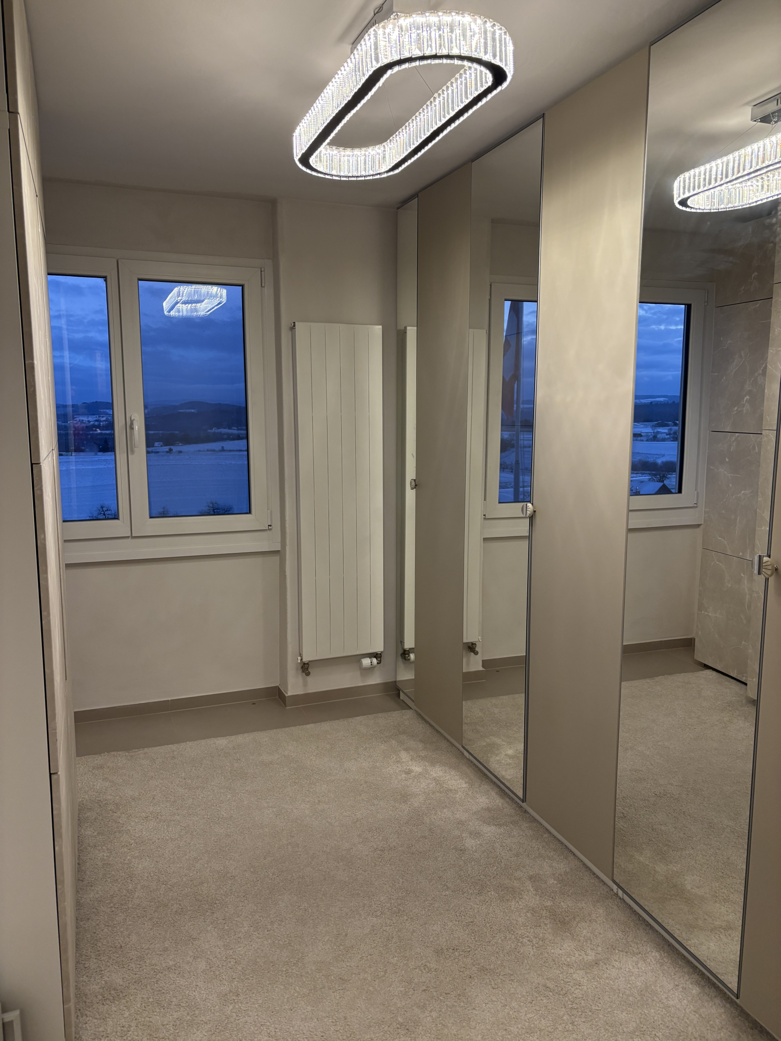 Seperate dressing room