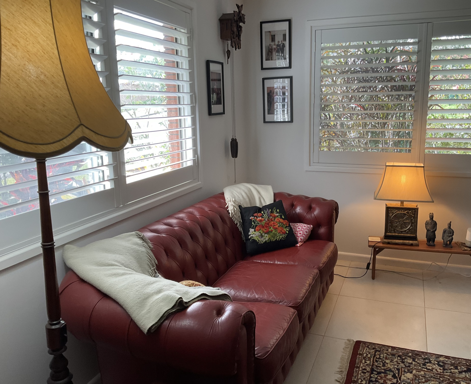 Light filled living area