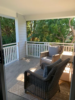 Balkon vanuit Master bedroom