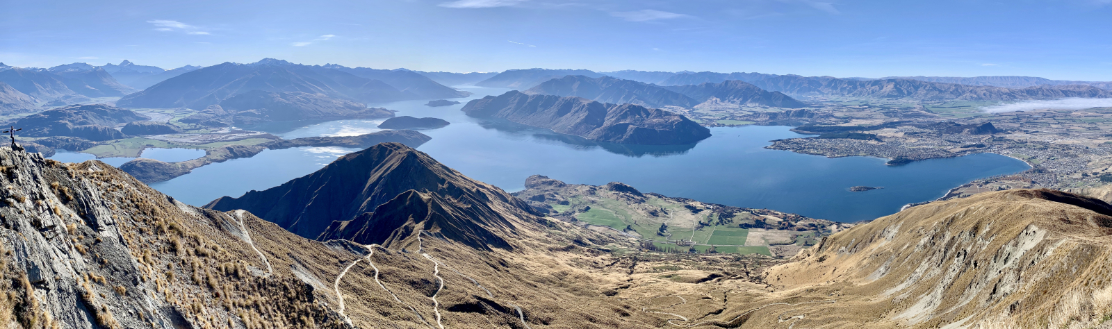 Aussicht vom Roy's Peak