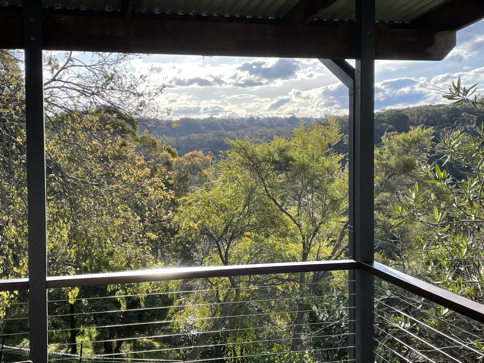 Parte della vista dal nostro ponte posteriore