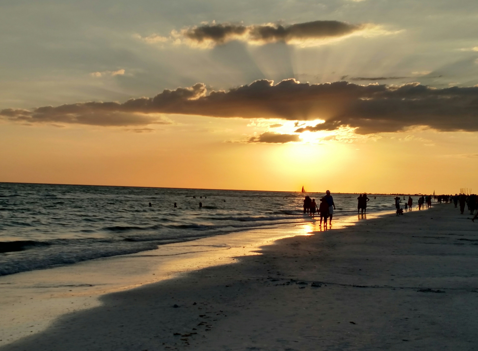 Sunset on Siesta Key Beach