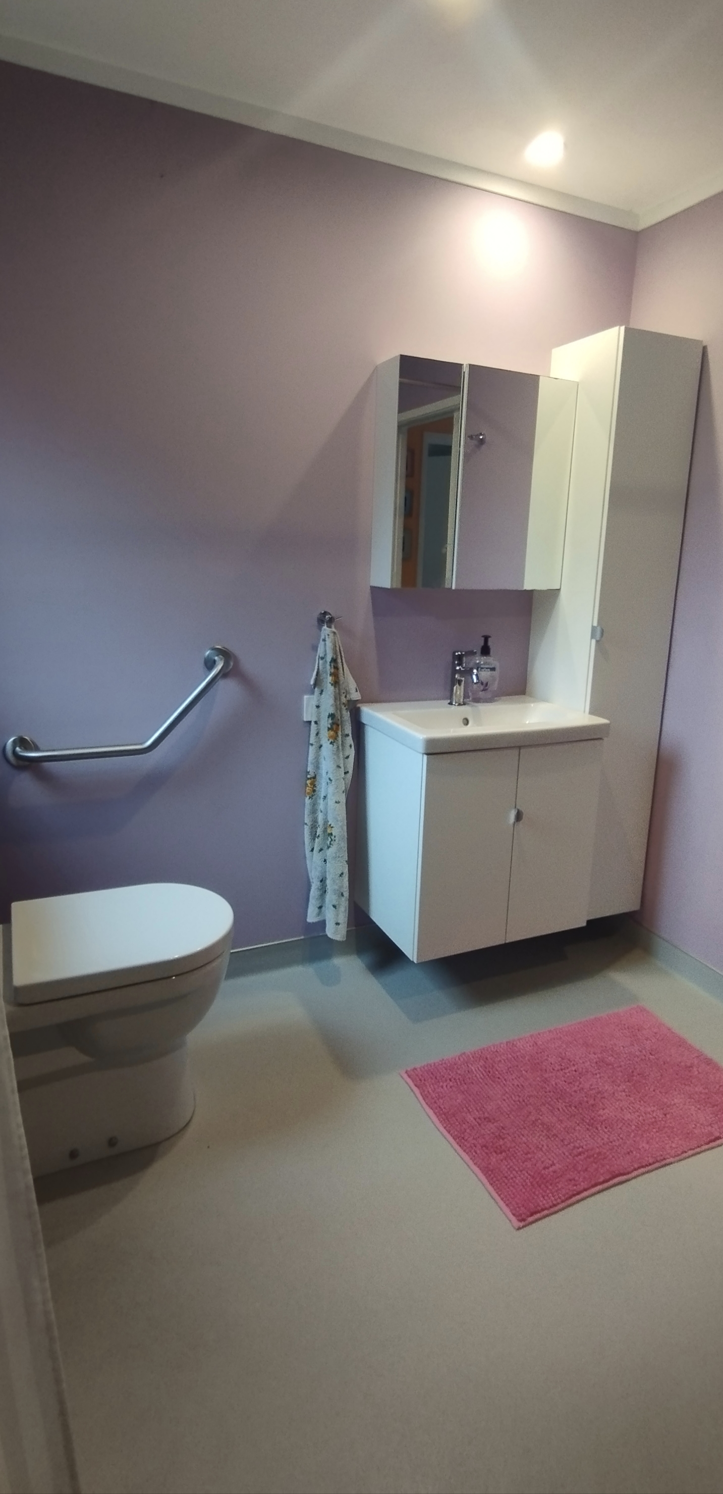 Badkamer met toegankelijke douche