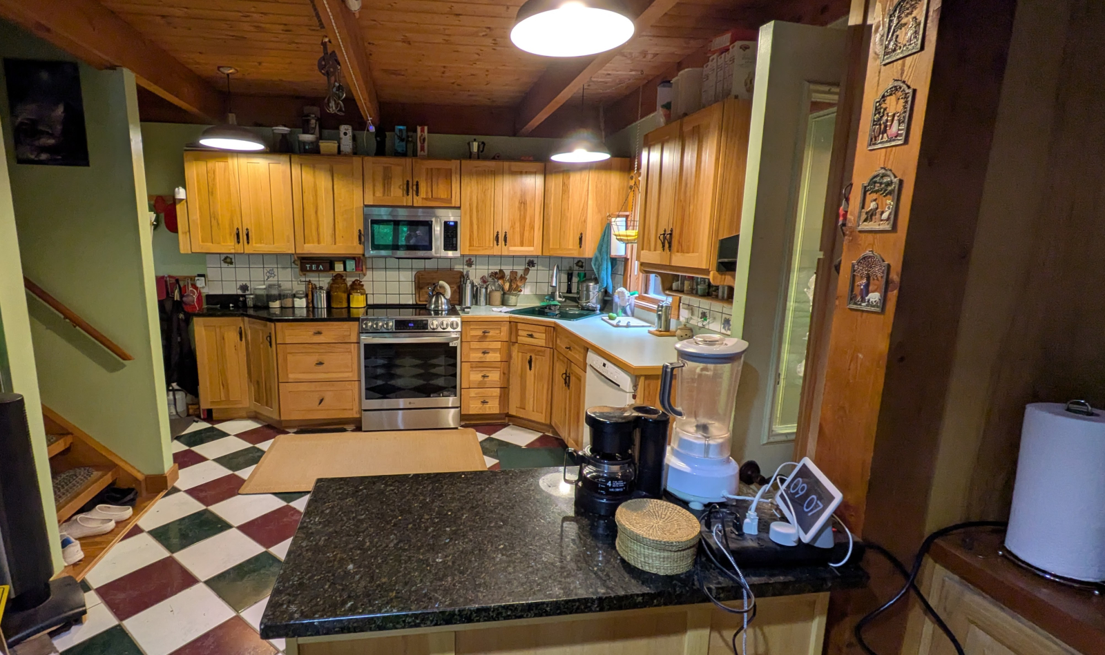 Spazio aggiuntivo sul bancone in cucina