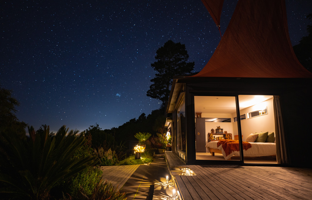 C’est un endroit rural et privé et par une nuit claire, les étoiles sont incroyables !