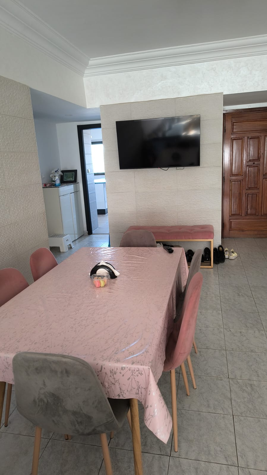 Entrada do apartamento.