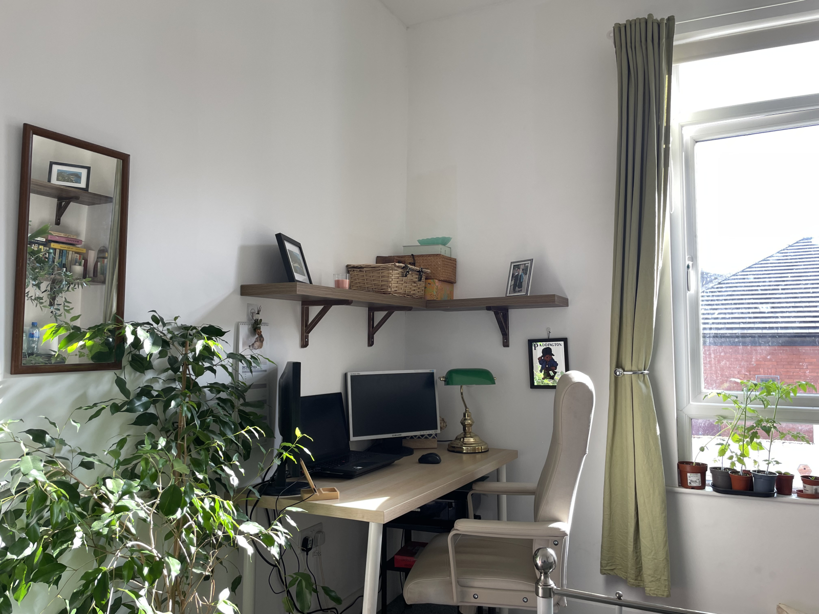 2nd bedroom home office space