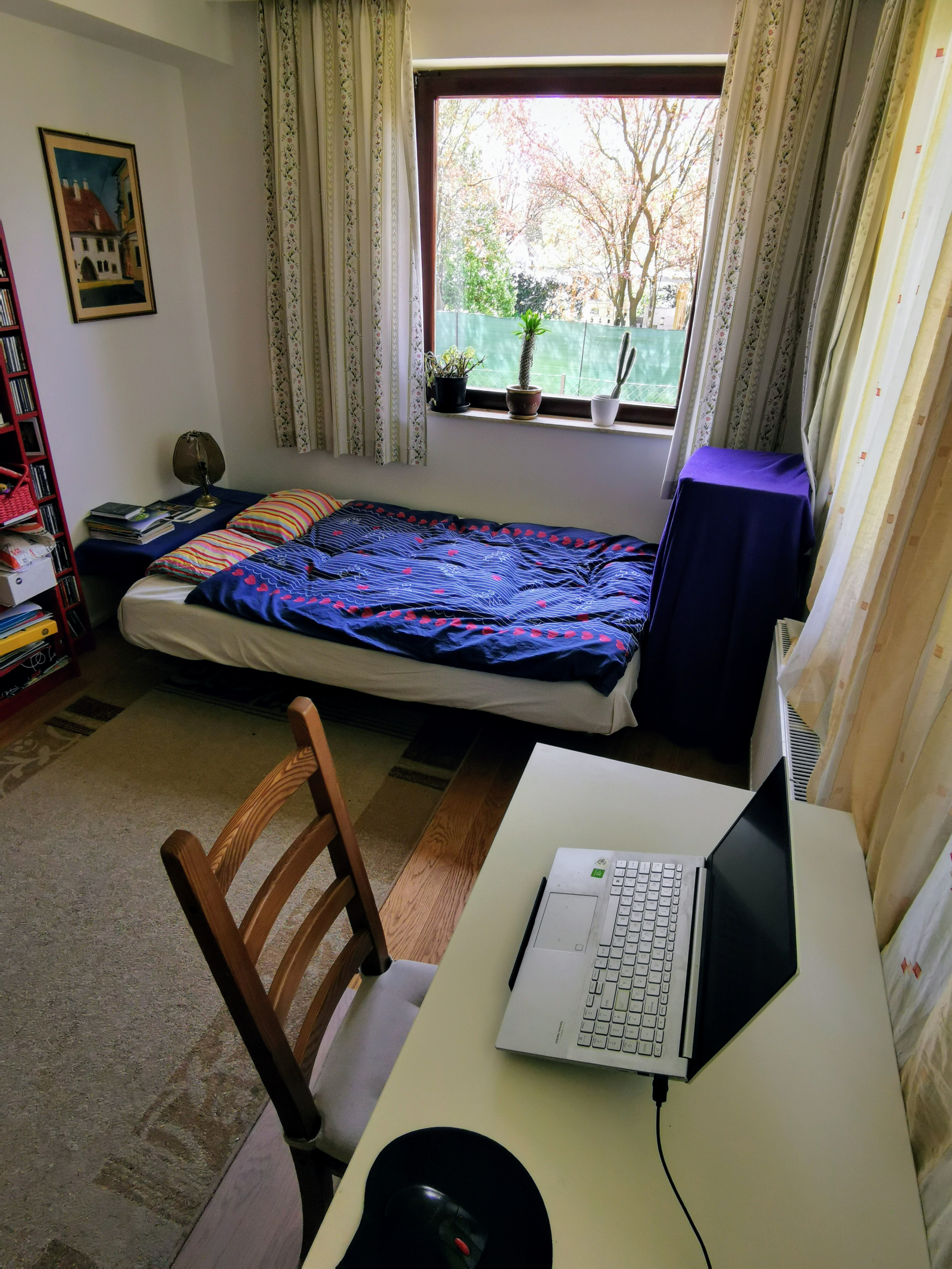 Nuestra pequeña habitación, justo al lado de la cocina