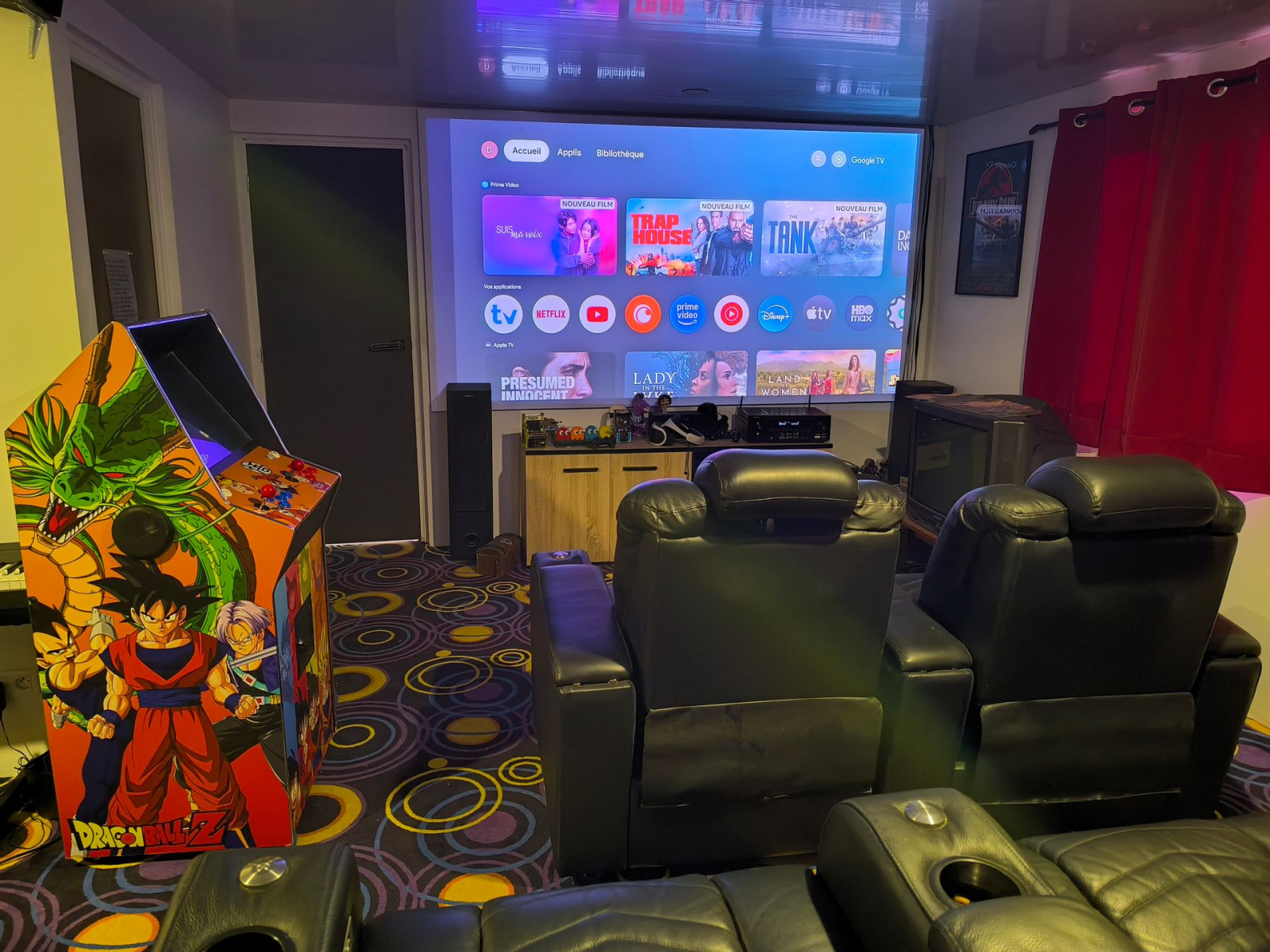 Villa familiar com piscina e cinema em casa no Taiti