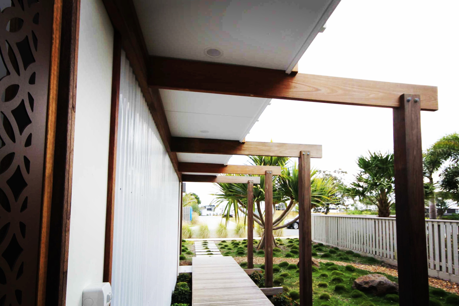 Front entrance walkway