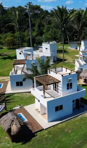 De rifgemeenschap van tiny houses