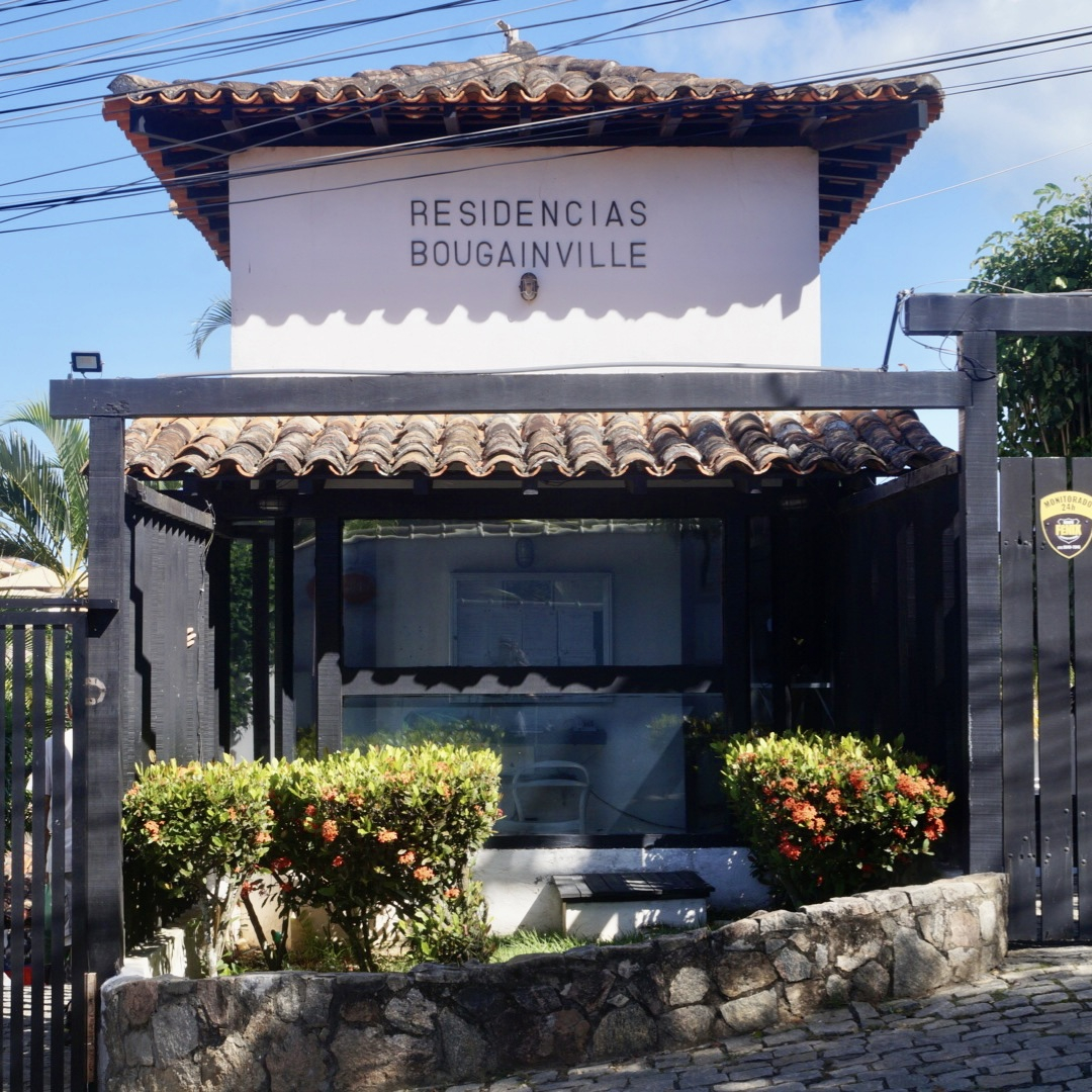 Entrada do condomínio