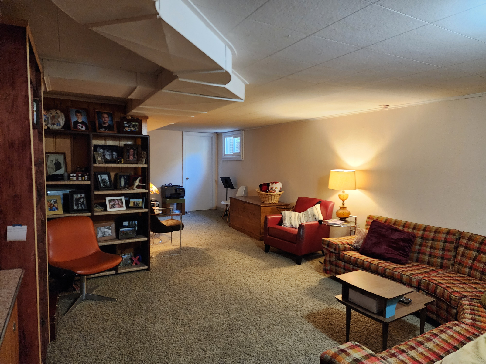 Basement Living Room with Bathroom 3