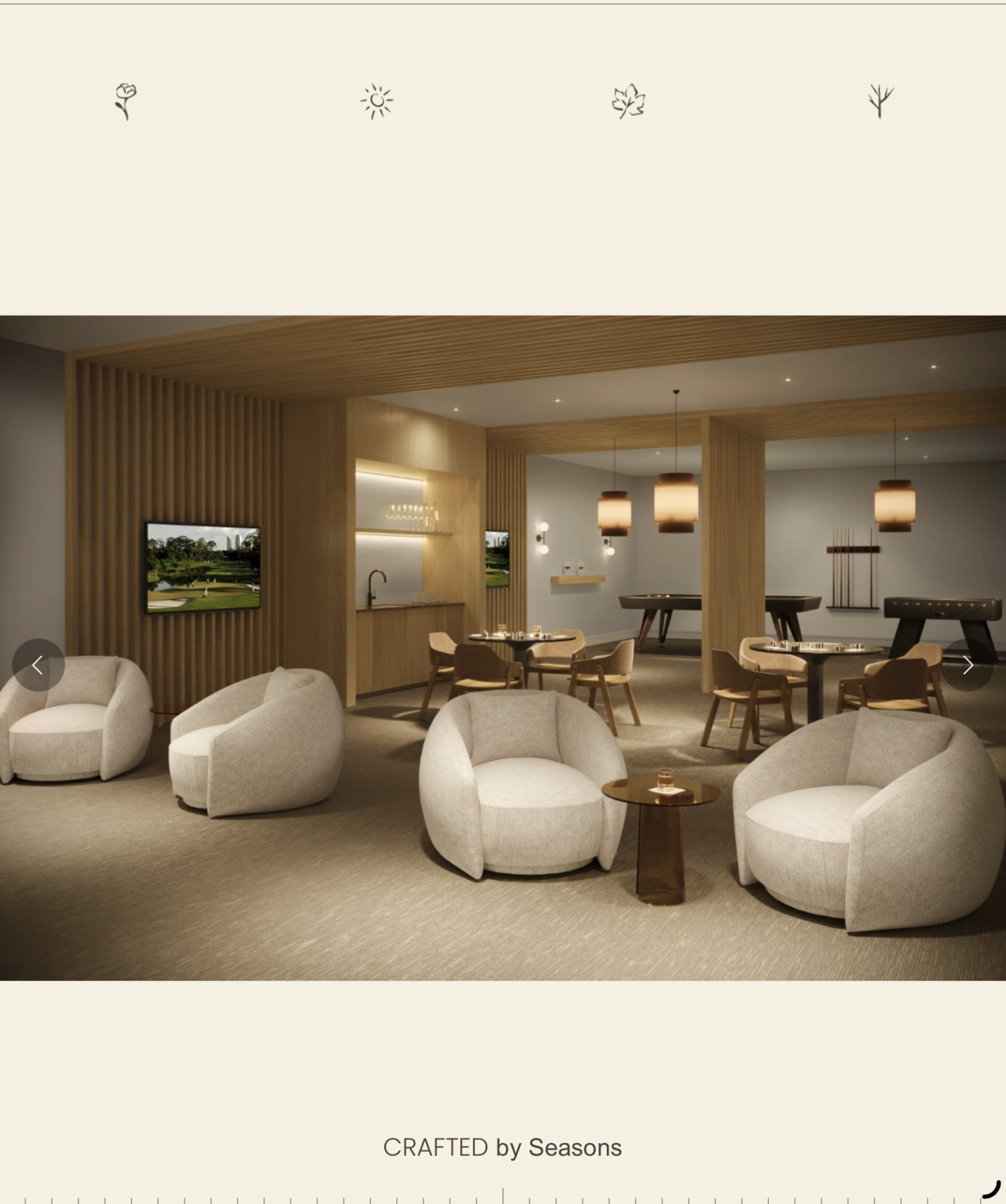 Estilo resort de dos habitaciones en Kelowna, BC. piscina, jacuzzi, gimnasio, pista de boccas, gran terraza...