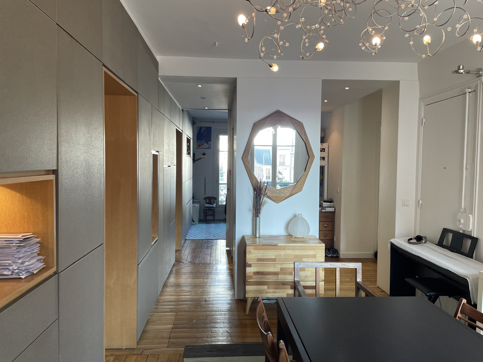 Sala da pranzo verso le camerette dei bambini/ragazzi