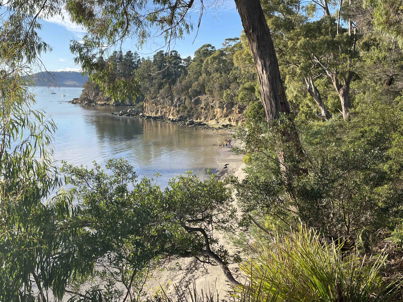 Notre belle plage tranquille - oui, c’est une bonne plage de pataugeoire ou de baignade