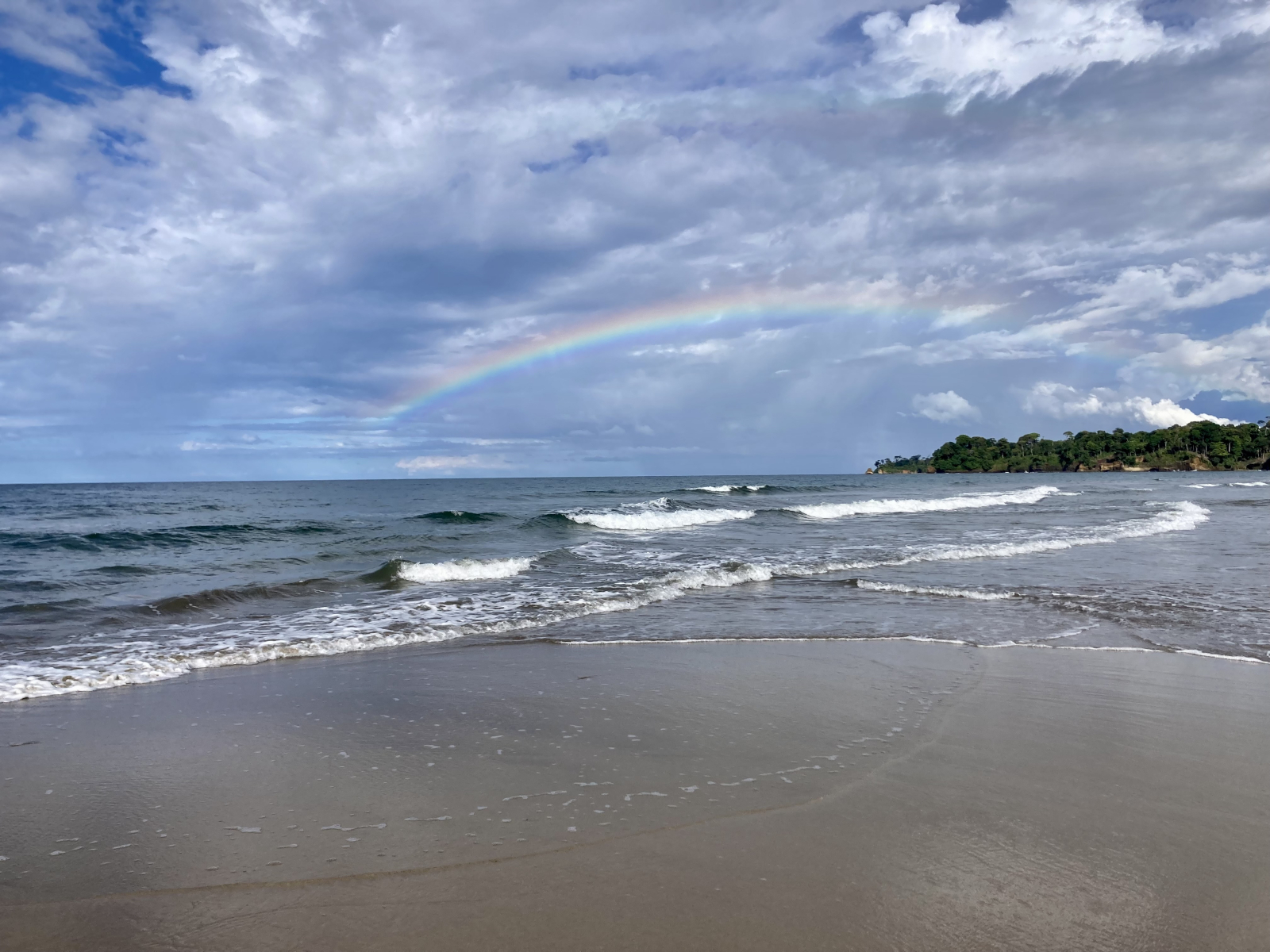 La spiaggia di Calovebora