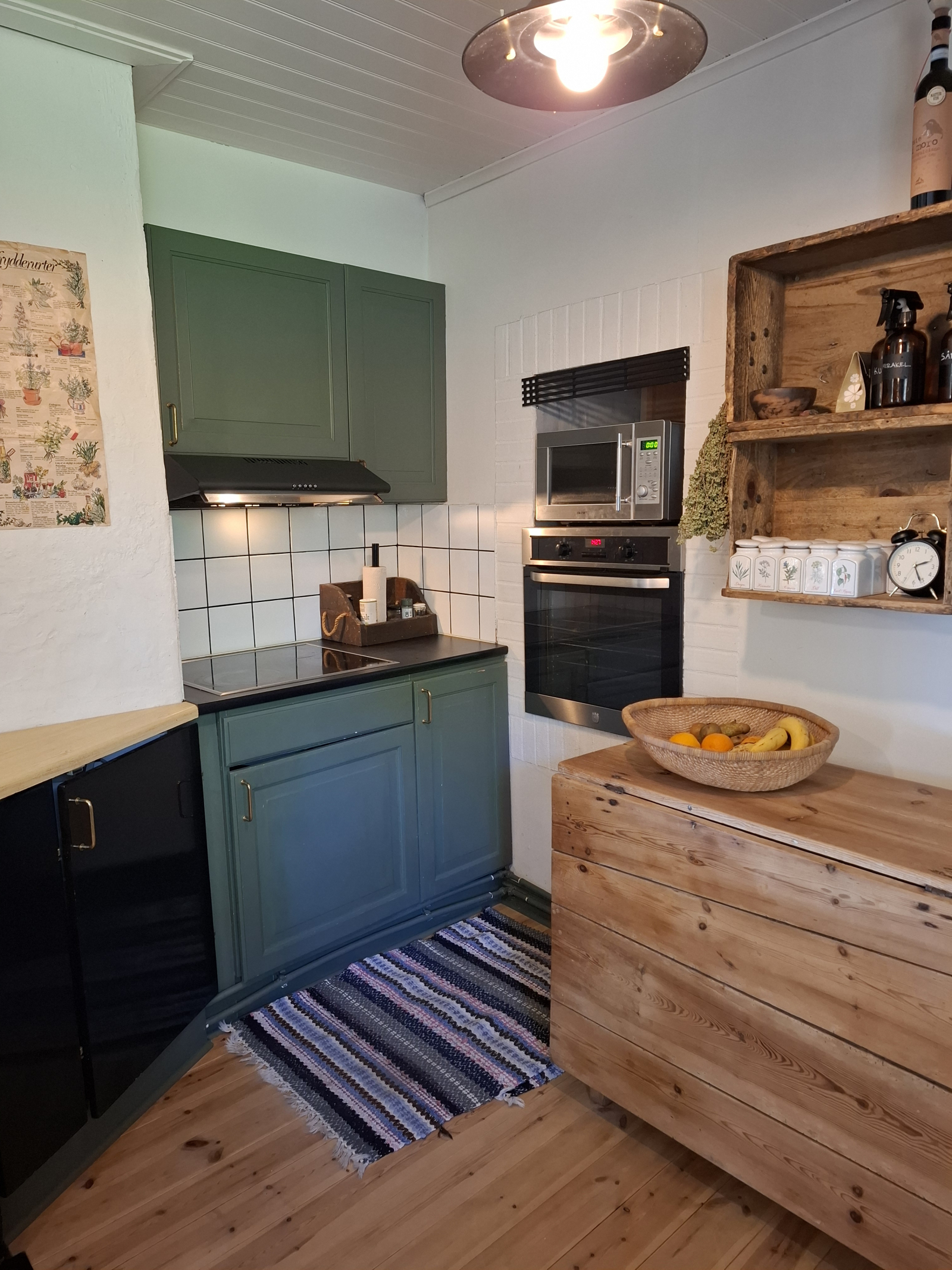 Karakteristiek huis in het Zweedse bos