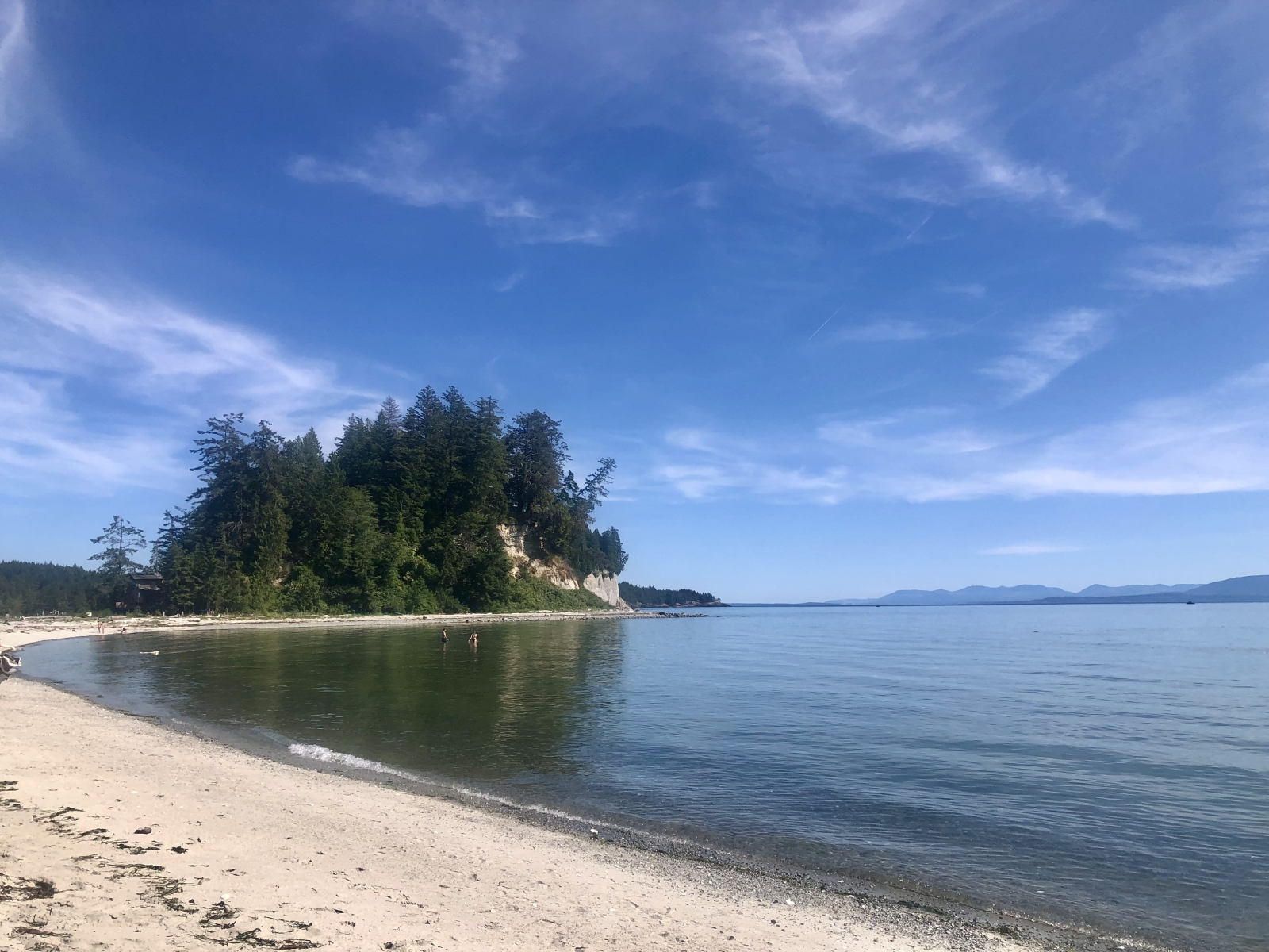 Einen Tag auf Thormanby Island verbringen...