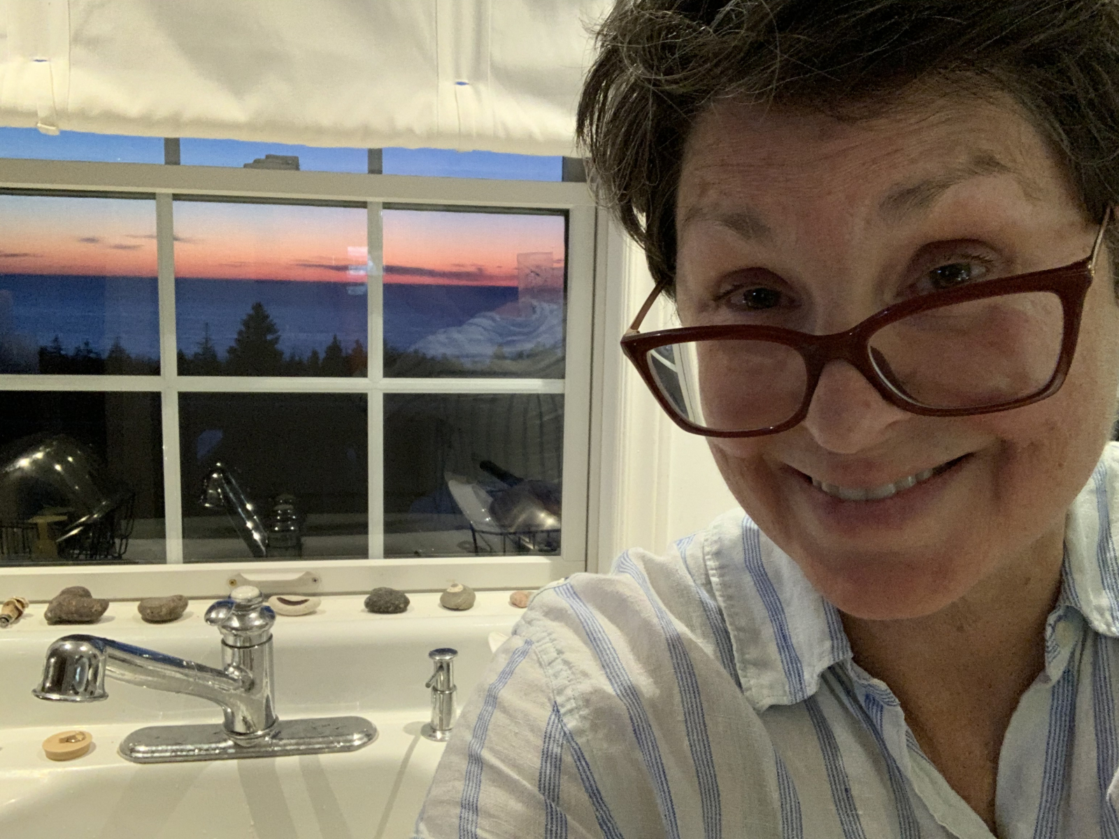 Sink view for enjoyable dishes lol