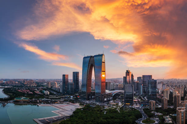 Hoogbouw met 2 slaapkamers in een moderne wijk nabij Shanghai