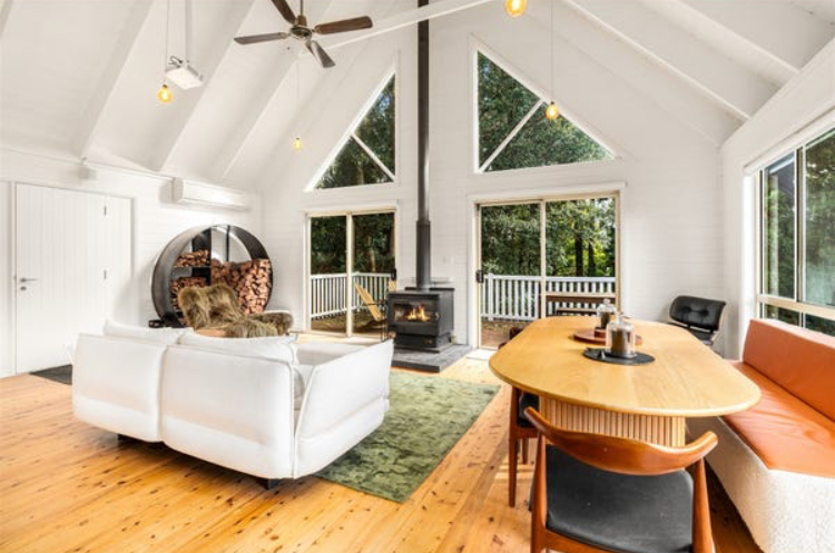 Salón y comedor de planta abierta