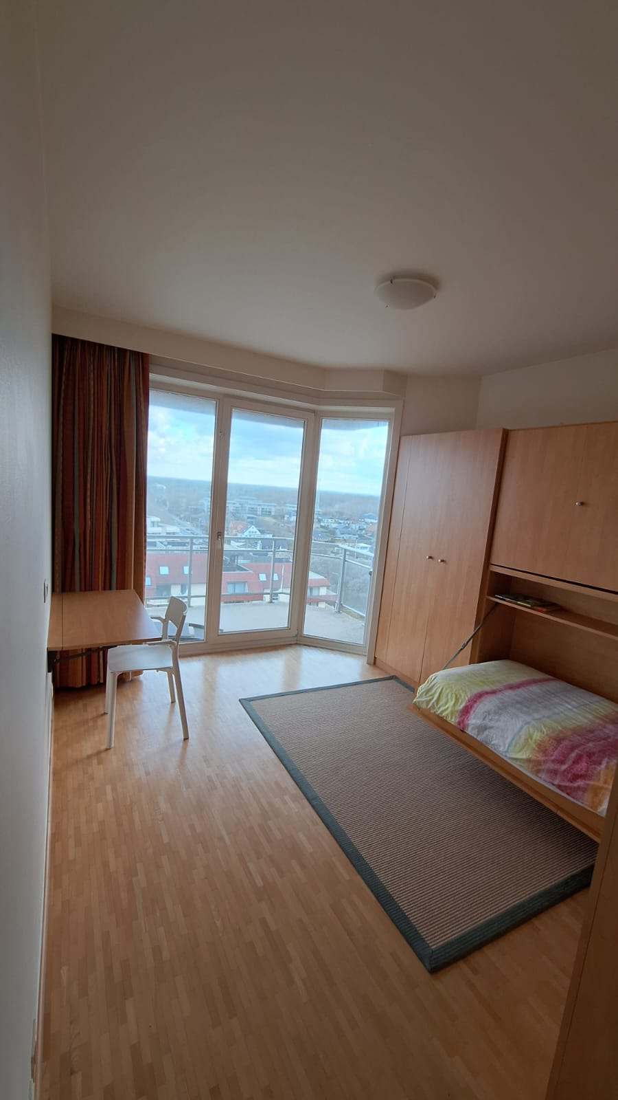 Dormitorio con literas, lado interior