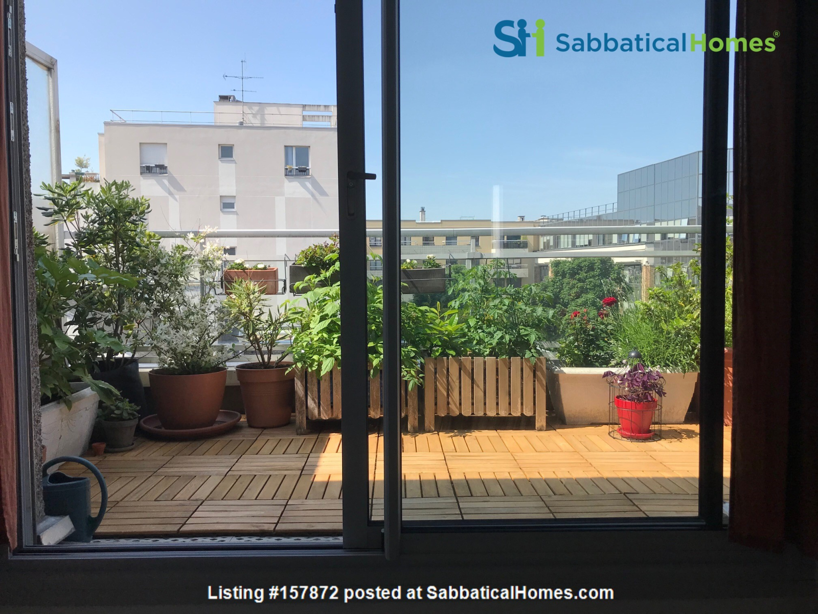 Esta es la vista desde el salón