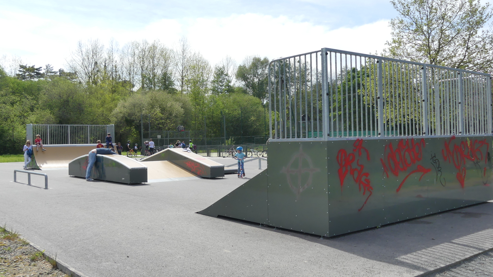 Saint-Grégoire Skate Park.