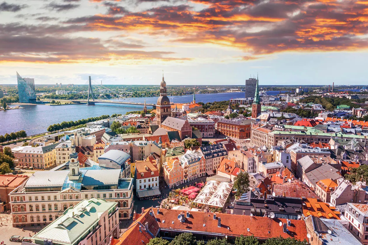 Ampio appartamento nel centro città a Riga