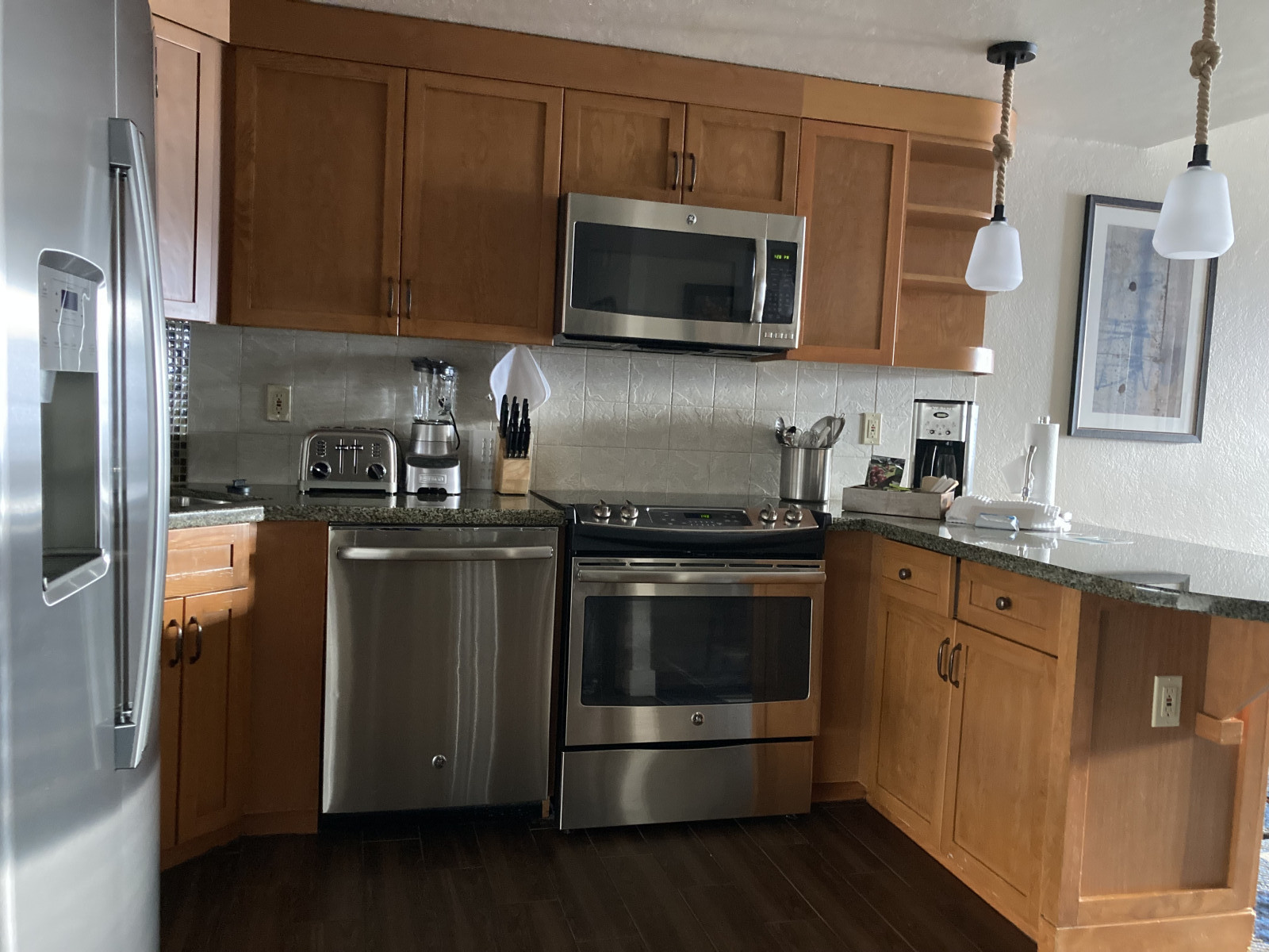 Fully equipped kitchen