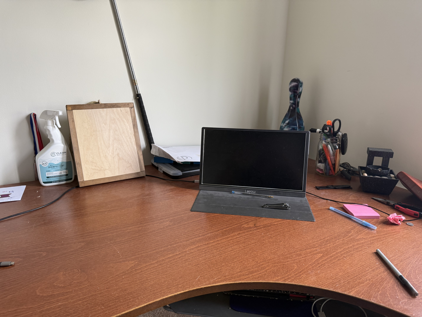 office available for use. its in our 4th bedroom.