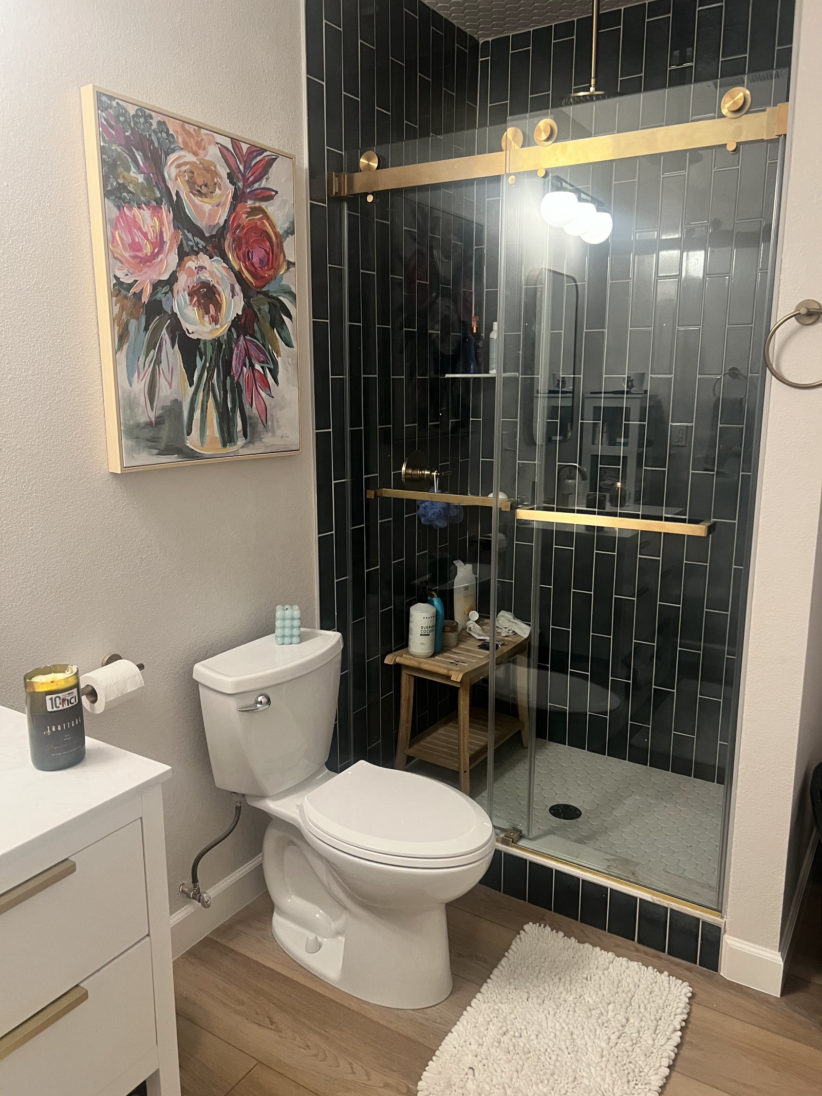 Basement bathroom
